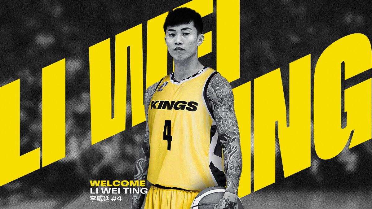 ▲李威廷簽約新北國王。（圖／國王球團提供）