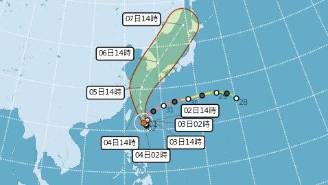 直播／「軒嵐諾」最快今晚發陸警！氣象局說明對台灣影響
