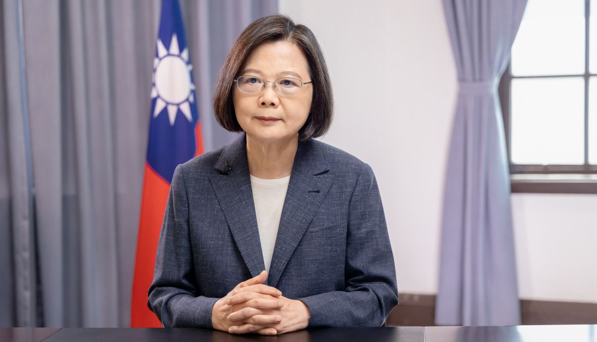 ▲總統蔡英文晚間在臉書發文關心災情，呼籲民眾保持警覺，也希望大家一切平安。（圖／總統府提供）