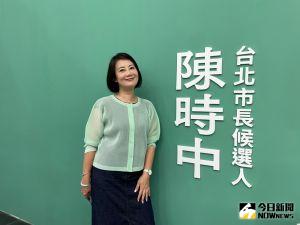 陳時中競選總幹事吳思瑤 ▲吳思瑤表示,(圖/記者黃宣尹攝)