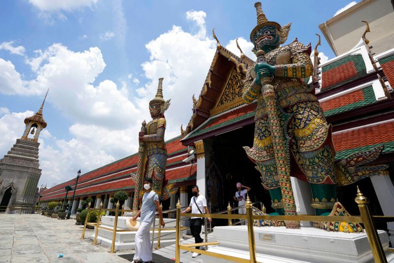 ▲泰國2022年國際觀光客快速飆升，預計今年有望破千萬旅客入境。（圖／美聯社／達志影像）