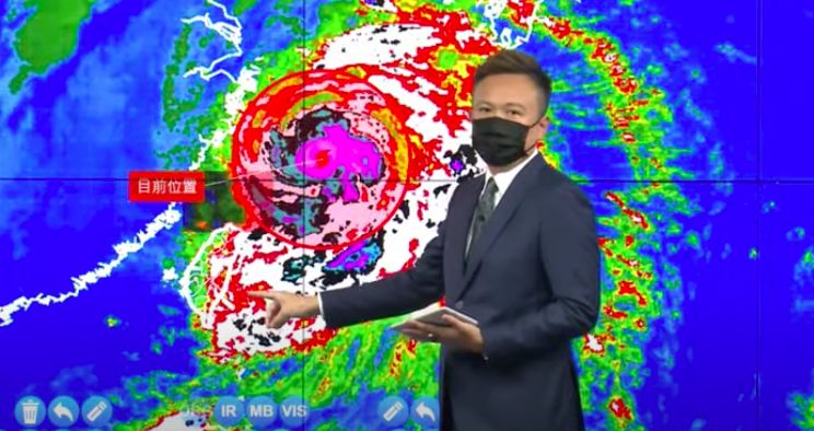 軒嵐諾「一路向北」加速離去！氣象局20:30解除颱風警報
