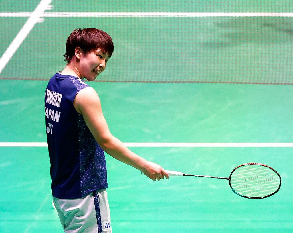 ▲日本羽球世界球后山口茜。（圖／美聯社／達志影像）