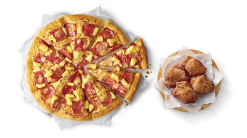 ▲必勝客熱賣口味「夏威夷披薩」漲價。（圖／必勝客提供）