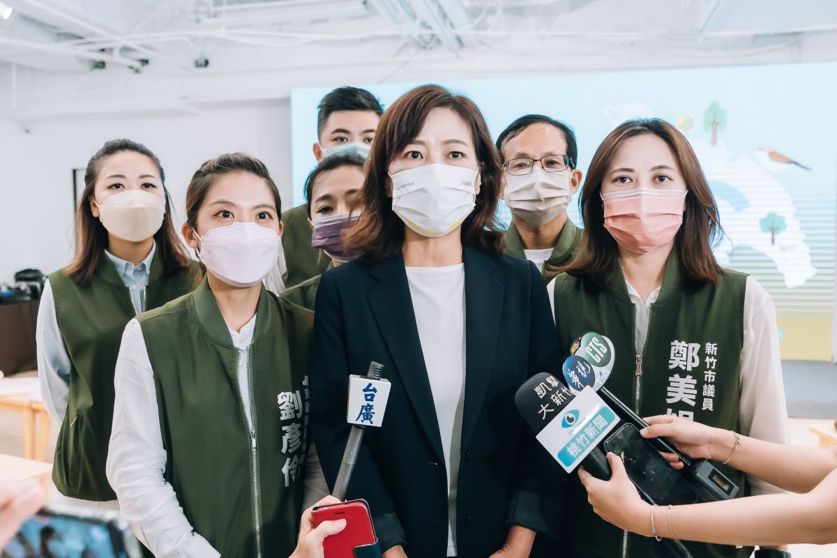 ▲國民黨新竹市長參選人林耕仁遭指控論文抄襲，民進黨新竹市長候選人沈慧虹呼籲交代清楚。（圖／沈慧虹競辦提供）