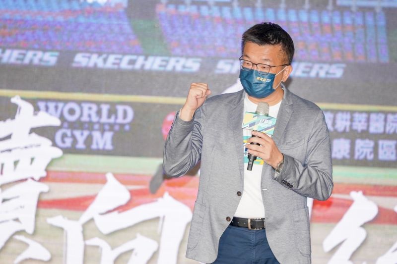 ▲蔡其昌諷盧秀燕:「自己事情還沒解決就急著說別人,大可不必!」(圖/蔡其昌競選總部提供,2022.09.05)