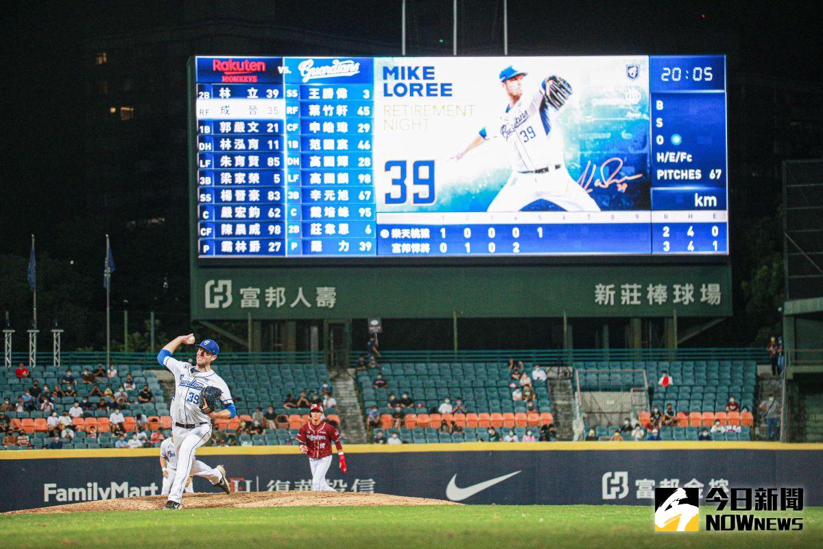 ▲富邦悍將投手羅力引退賽。（圖／記者葉政勳攝）