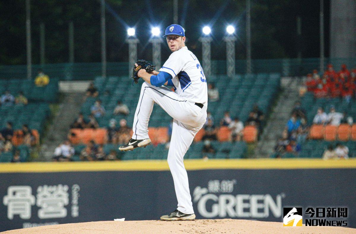 ▲富邦悍將投手羅力。（圖／記者葉政勳攝 , 2022.09.05）