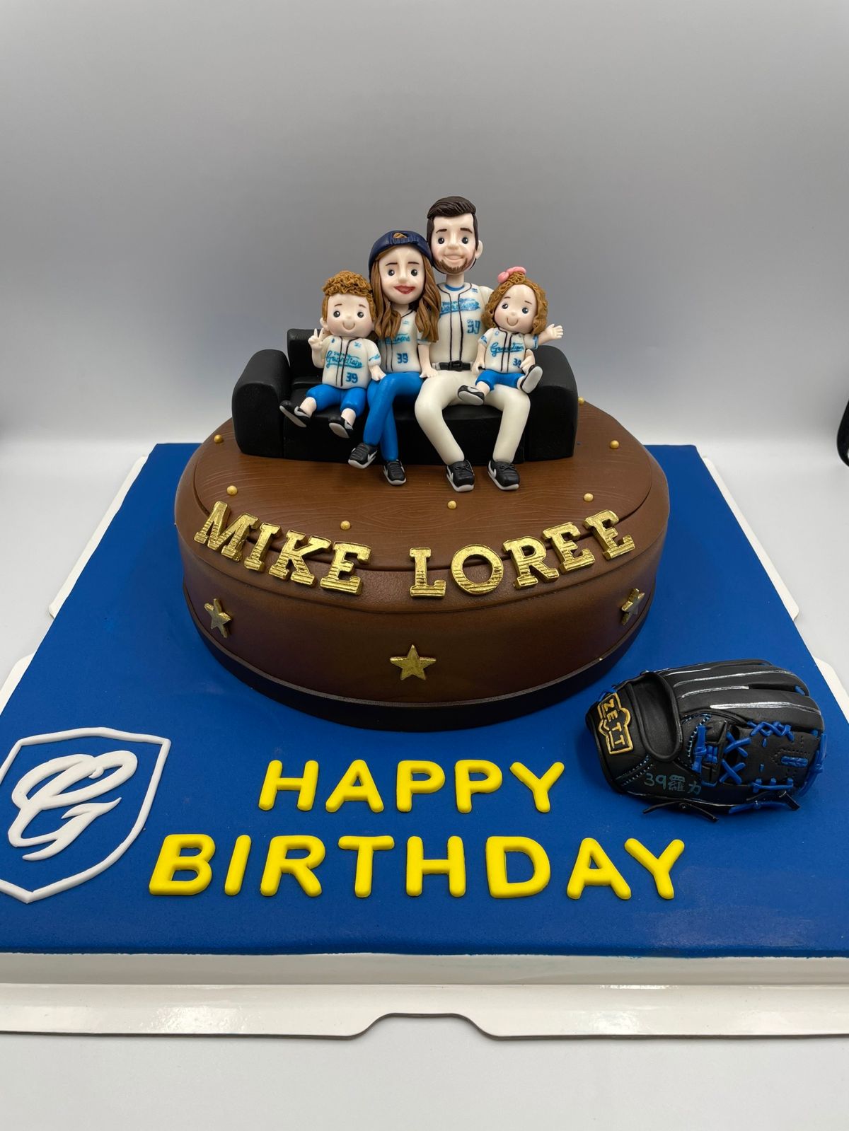 ▲富邦悍將為羅力特製的生日蛋糕(圖/富邦悍將球團提供)