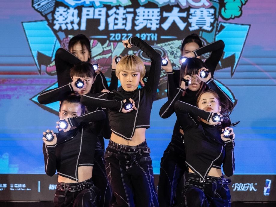▲2022新光盃熱門街舞大賽，UN冠軍蘋果家族。官方提供