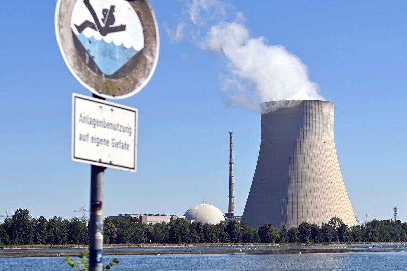 ▲德國決定延後關閉原本預計在年底除役的2座核電廠，為冬天供電可能吃緊做準備。（圖／美聯社／達志影像）