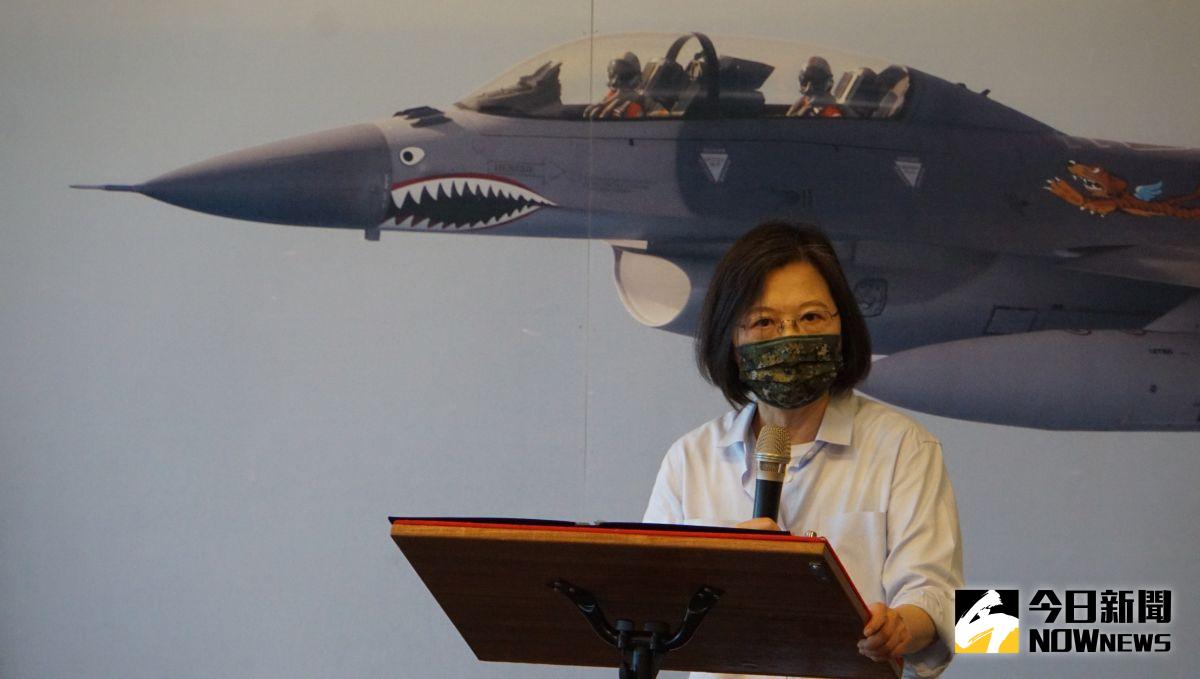 ▲總統蔡英文前往花蓮地區秋節勗勉國軍，稱讚國軍保家衛國不分性別。（圖／記者呂炯昌，2022.09.06）