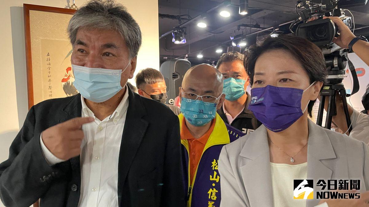 ▲內政部前部長李鴻源6日現身黃珊珊政策記者會，並擔任黃珊珊競選團隊「政策總顧問」。（圖／記者丁上程攝，2022.09.06）