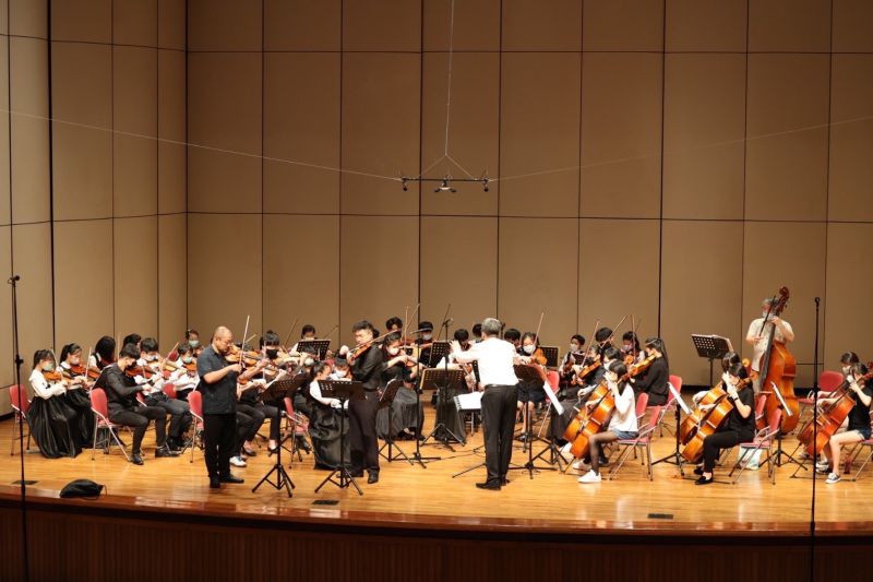 ▲創團已有25年的古典管弦樂團，今年特邀俄籍大師級小提琴家傳授基本功，希望嘉惠更多愛好音樂者。（圖／樂團提供）