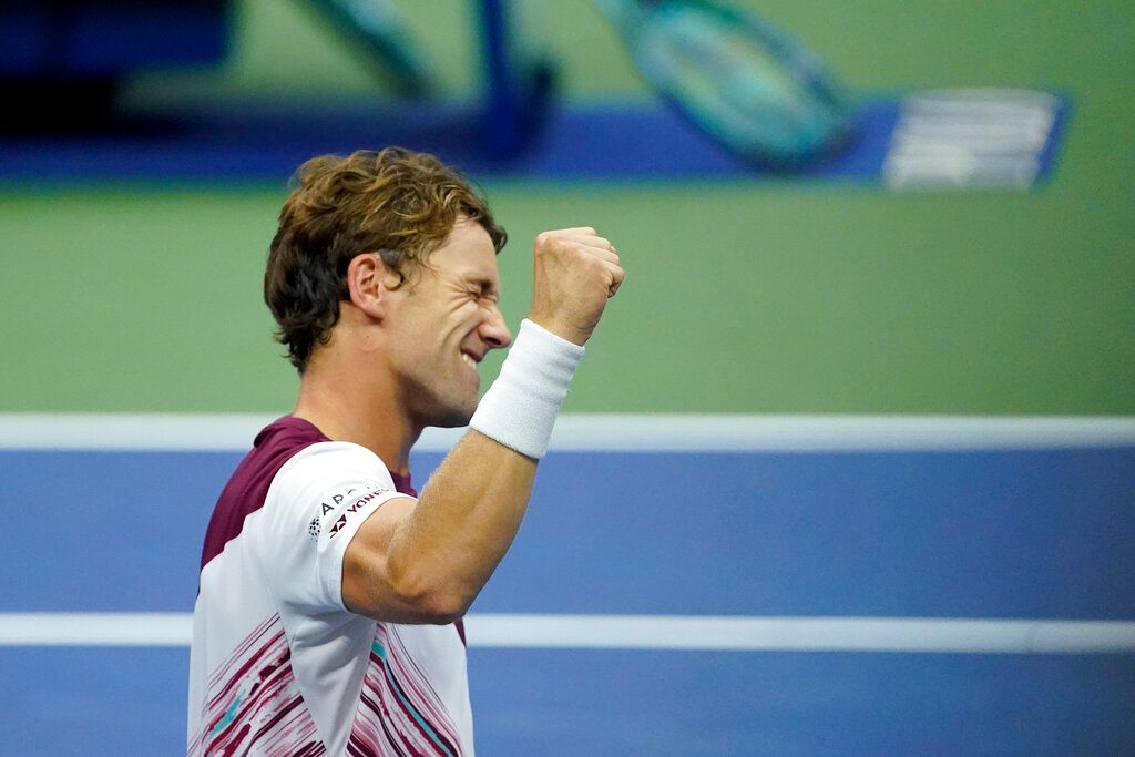 ▲挪威網球好手Casper Ruud。（圖／美聯社／達志影像）