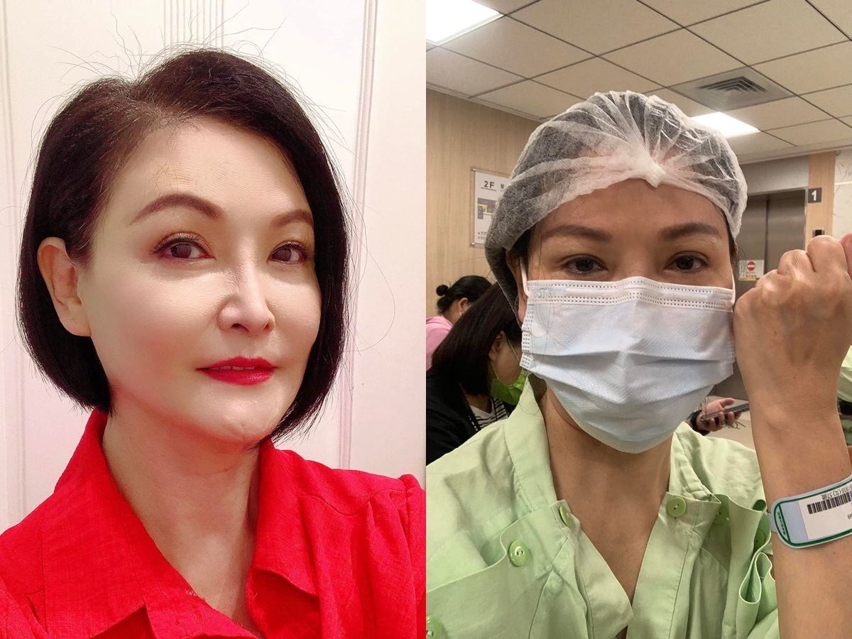 ▲王小芬對抗子宮頸原位癌成功，左側乳房又長7公分腫瘤。（圖／翻攝王小芬臉書）