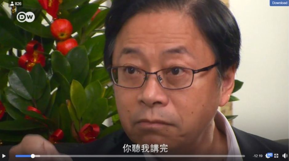 ▲朱立倫嗆外媒，張善政過往也曾嗆同家外媒遭綠營起底。（圖／翻攝自德國之聲）