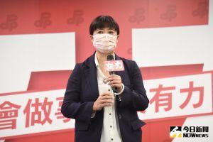 民進黨南投縣長參選人蔡培慧 ▲蔡培慧說,(圖/記者陳明安攝)