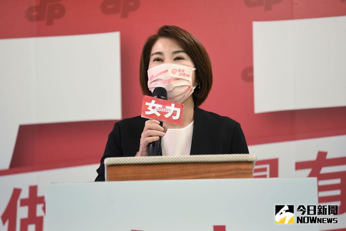 ▲周春米當選，成為屏東首位女縣長。（圖／記者陳明安攝）