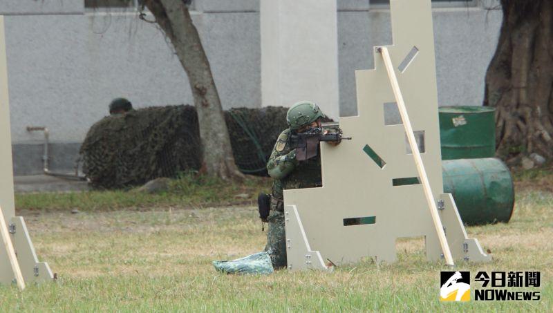 ▲花防部機步營實戰化射擊訓練。(圖/記者呂炯昌攝)