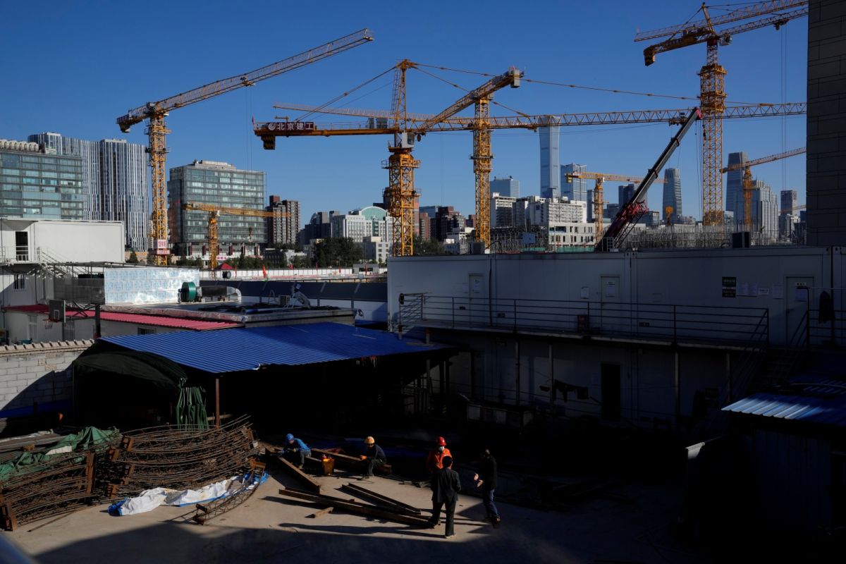 ▲台灣40年甲級營造廠「高田營造」日前突公布，受到相關建商資金缺口影響，即起旗下10處工地全面停車。示意圖非當事物件。（圖／美聯社／達志影像）