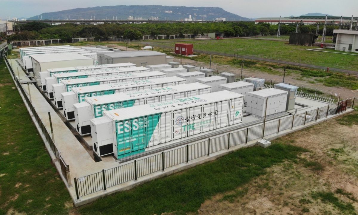 ▲雲豹能源子公司台普威能源之儲能案場陸續建置，圖為台電高雄路園變電所儲能系統裝置容量20MW。。（圖／品牌提供）