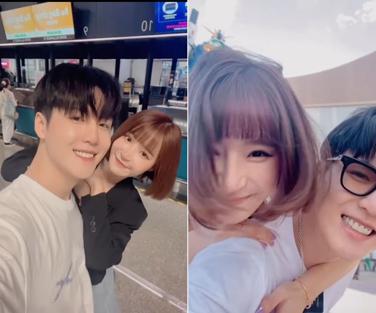 元元出國煲愛?飛撲胸貼曖昧男星 4萬粉絲敲碗:在一起