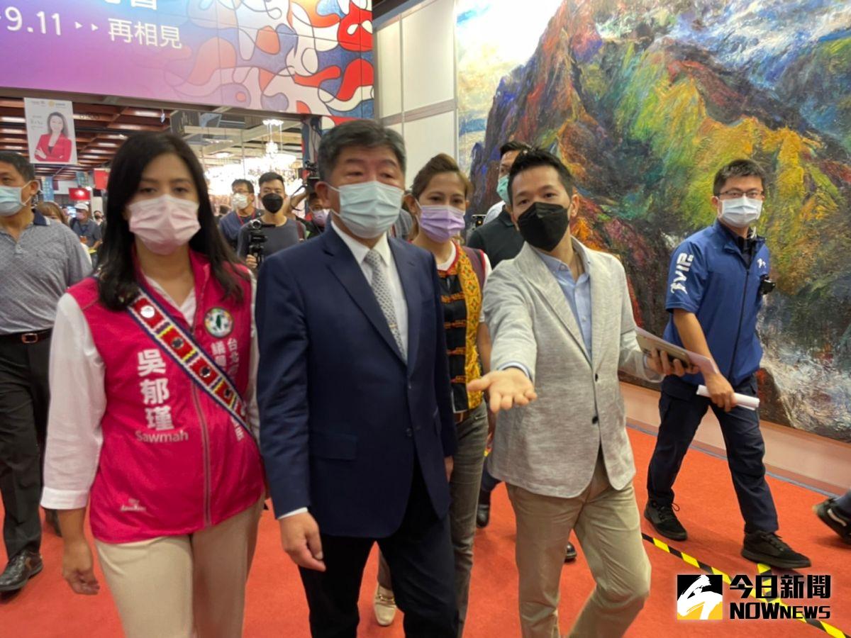 ▲陳時中表示，民進黨執政後長照政績豐碩，人民滿意度達到93%，蔣萬安應該好好讀書，不要耍嘴皮。（圖／記者黃宣尹攝，2022.09.09）