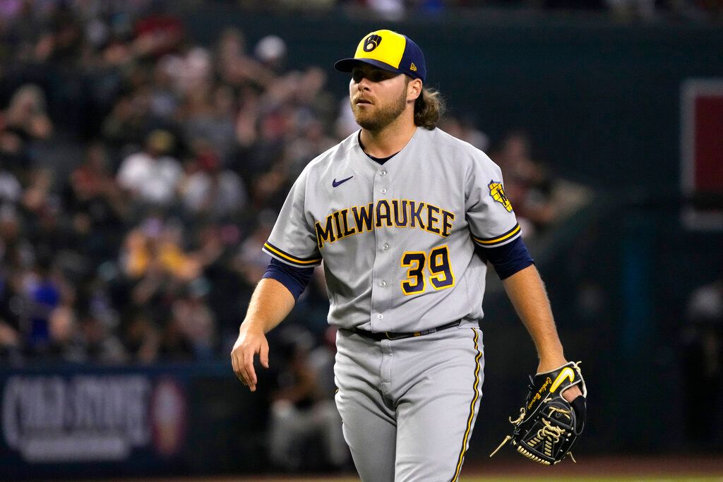 ▲釀酒人王牌投手Corbin Burnes（圖／美聯社／達志影像）