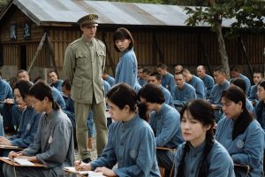 《流麻溝十五號》女主角余佩真(右)飾演無辜入獄的學生。(圖/牽猴子提供) ▲《流麻溝十五號》女主角余佩真(右)飾演無辜入獄的學生。(圖/牽猴子提供)