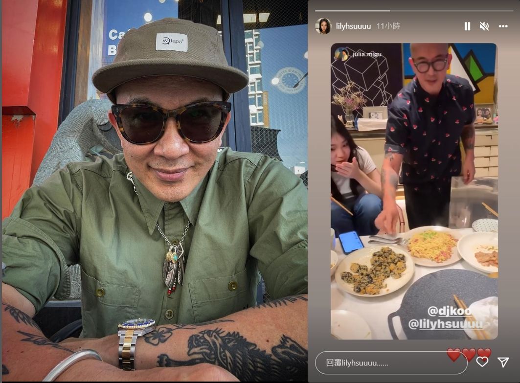 ▲具俊曄首度在台和徐家人共度中秋，好廚藝讓人讚賞。（圖／Lily IG）