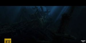 ▲從釋出的預告片中，可以看到還原經典的沉船場景。（圖／（圖／翻攝自Entertainment Tonight YouTube））