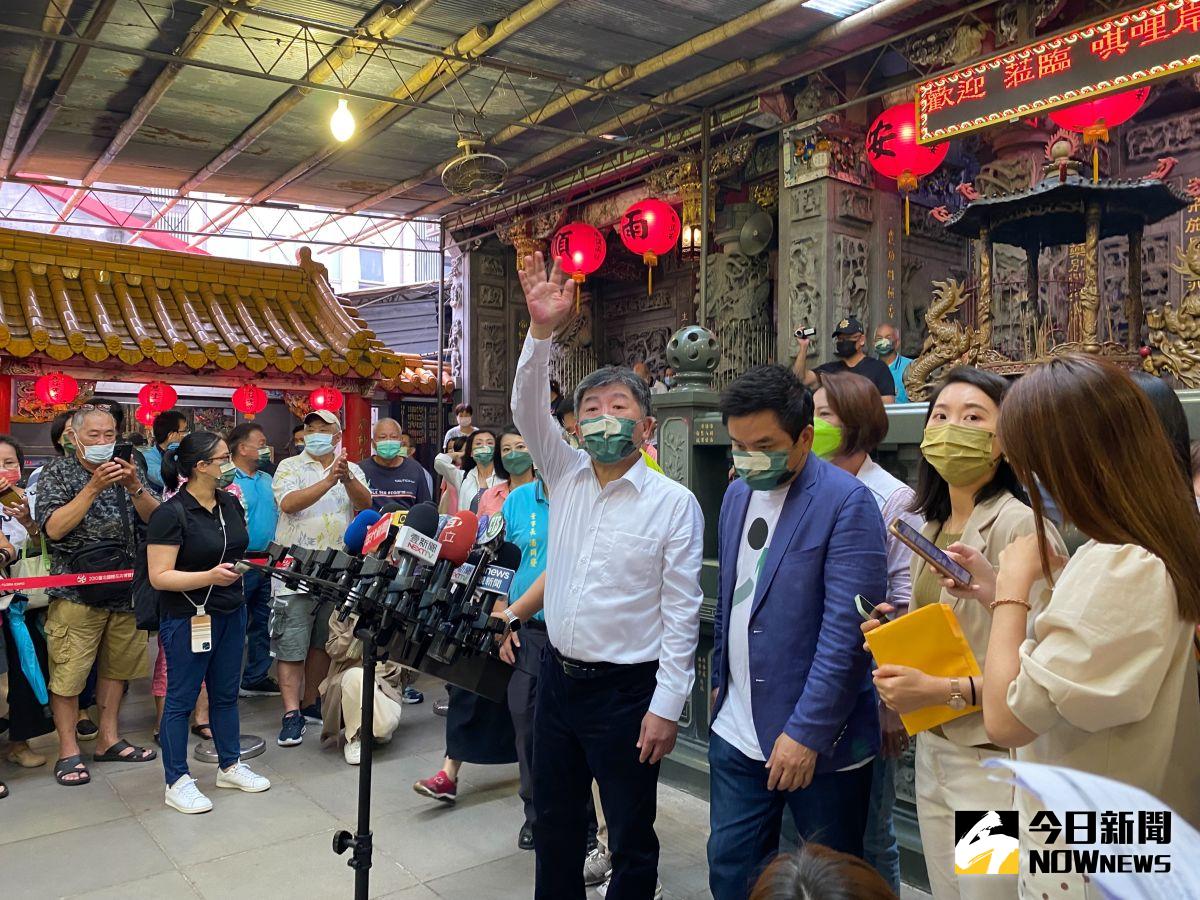 ▲針對蔣萬安批評陳時中擔任衛福部長成效不彰，陳時中受訪回嗆他應該多了解內容，否則這樣立委有點失職。（圖／記者陳威叡攝，2022.09.11）