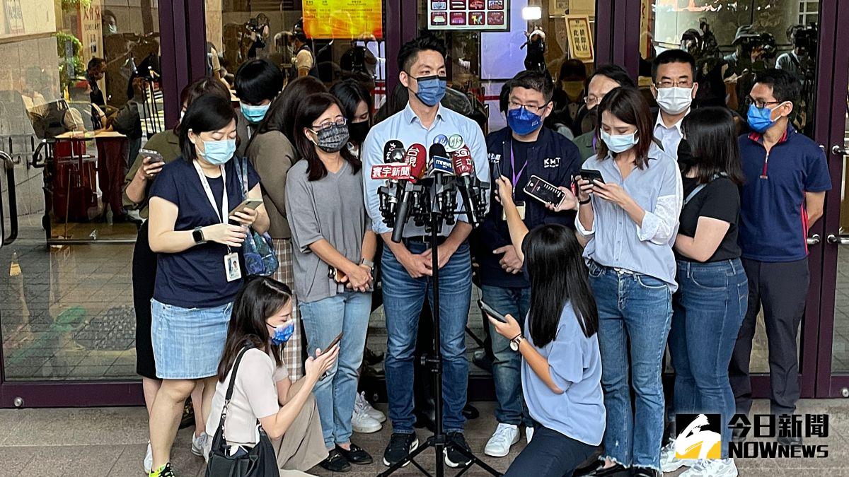 ▲國民黨台北市長參選人蔣萬安11日指出，北市府與中央在政策議題上也常常狗吠火車，凸顯民進黨政府的鴨霸。（圖／記者丁上程攝，2022.09.11）