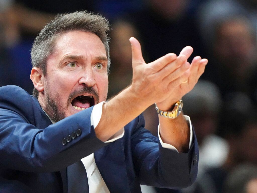 ▲義大利男籃主帥Gianmarco Pozzecco。（圖／美聯社／達志影像）