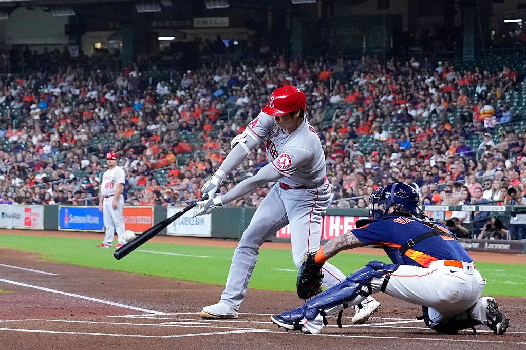 ▲天使隊二刀流好手大谷翔平。（圖／美聯社／達志影像）