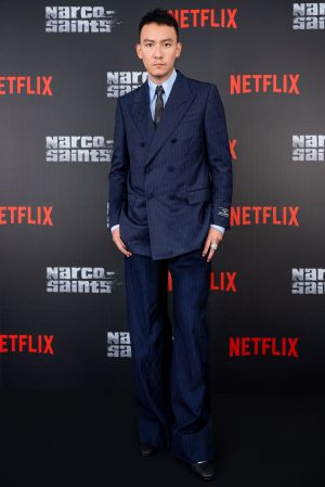 ▲張震劇中的台詞中文、台語、英文參雜。(圖/Netflix) ▲張震劇中的台詞中文、台語、英文參雜。(圖/Netflix)