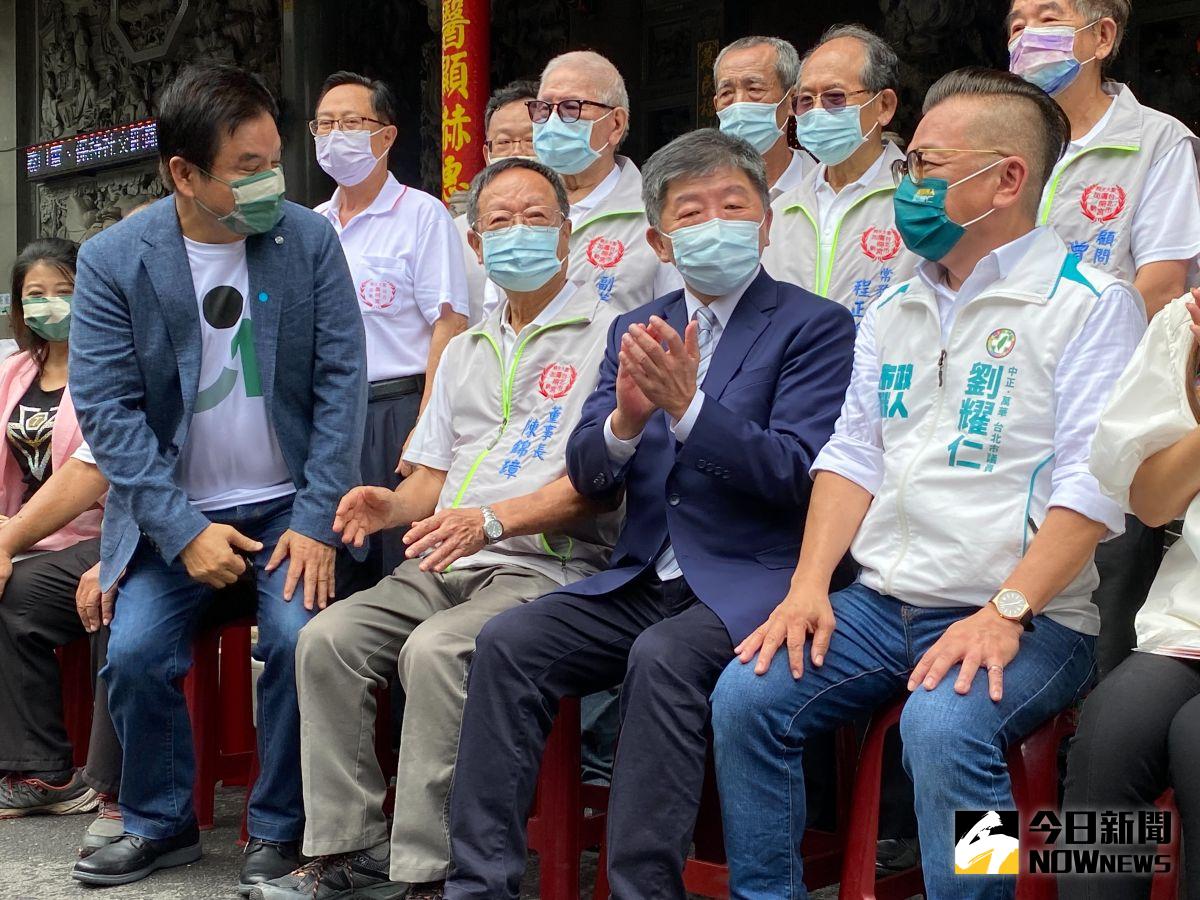 ▲陳時中強調自己是疫情負責人，疫苗越早進來越有利，所以不可能去擋疫苗。（圖／記者陳威叡攝，2022.09.12）