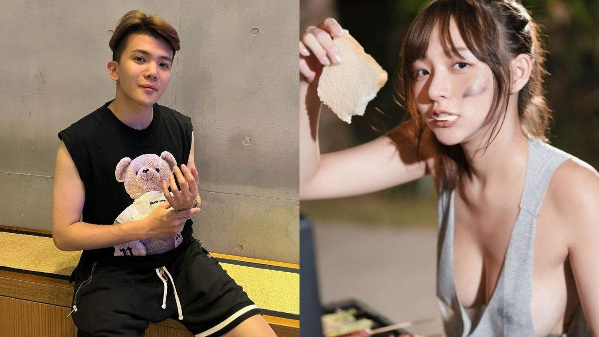 ▲林襄PO出火辣烤肉照，卻被網友嘲諷「孫生好幸福」。（圖／孫生IG、林襄IG）