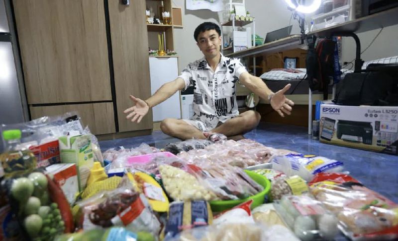 泰國小資男拍抖音竄紅　示範用3300元生活一個月
