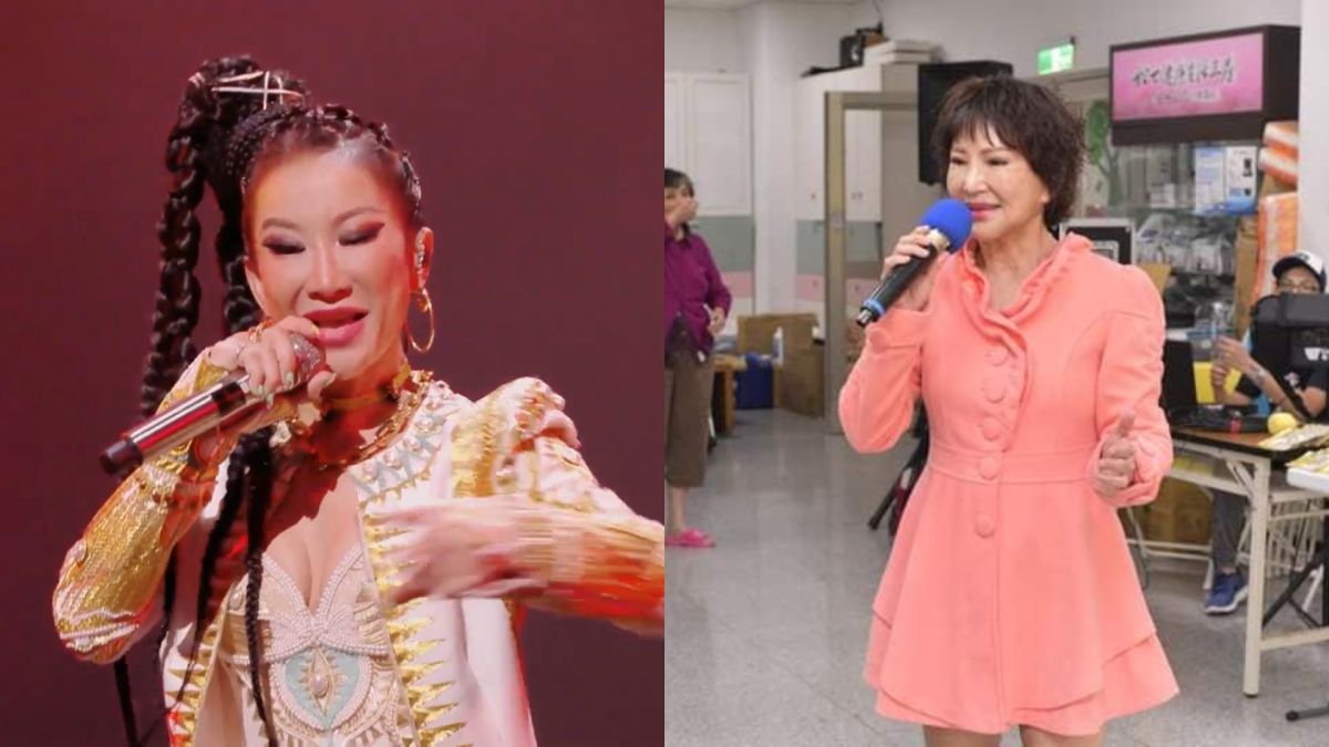 ▲李玟在最近的陸綜節目上表演，卻被網友嘲諷，不再撞臉楊繡惠，而是資深藝人司馬玉嬌。（圖／愛奇藝、司馬玉嬌臉書）