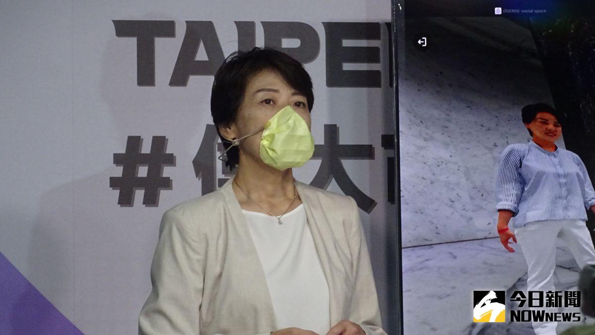 ▲民進黨台北市長參選人陳時中臉書爆盜圖爭議，無黨籍台北市長參選人黃珊珊批評，連小事都做不好，以後怎麼處理市政。（圖／記者呂炯昌攝，2022.09.13）