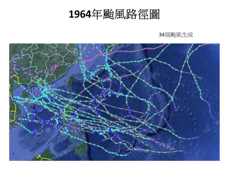 ▲氣象專家賈新興表示，2022年13個颱風避開台灣「不算什麼」，1964年甚至有34個颱風生成但都沒撲台的情況發生。（圖／賈新興臉書）