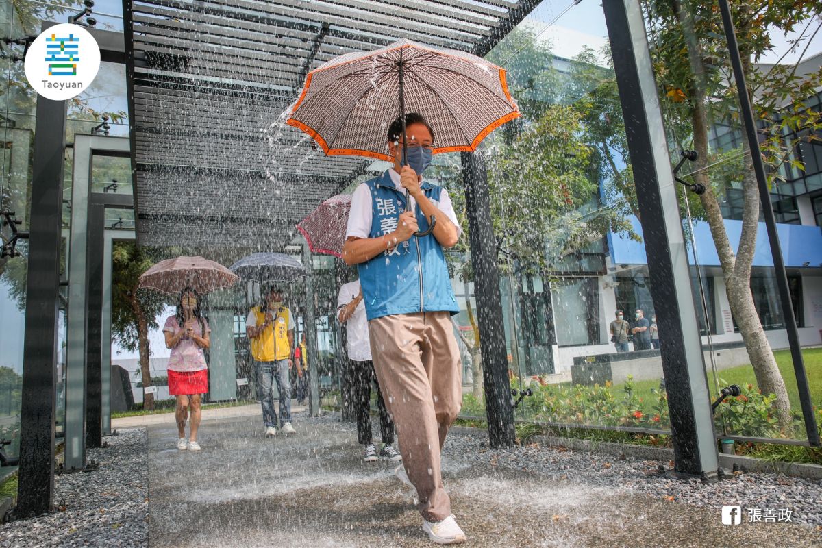 ▲張善政避談抄襲事件，民進黨呼籲出面誠實以對。（圖／翻攝自張善政臉書）