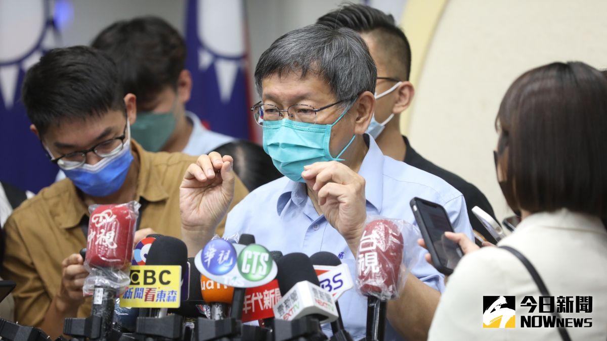 ▲針對議員質疑北市城市博覽會預算高參觀人數卻低，台北市長柯文哲13日表示，城博的意義在於向市民交班。（圖／記者丁上程攝，2022.09.13）