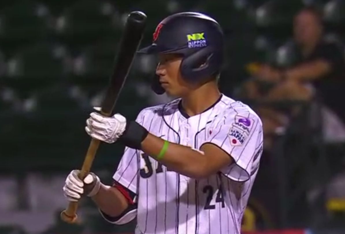 ▲U18日本隊黑田義信。(圖／取自mafuchan2014推特）