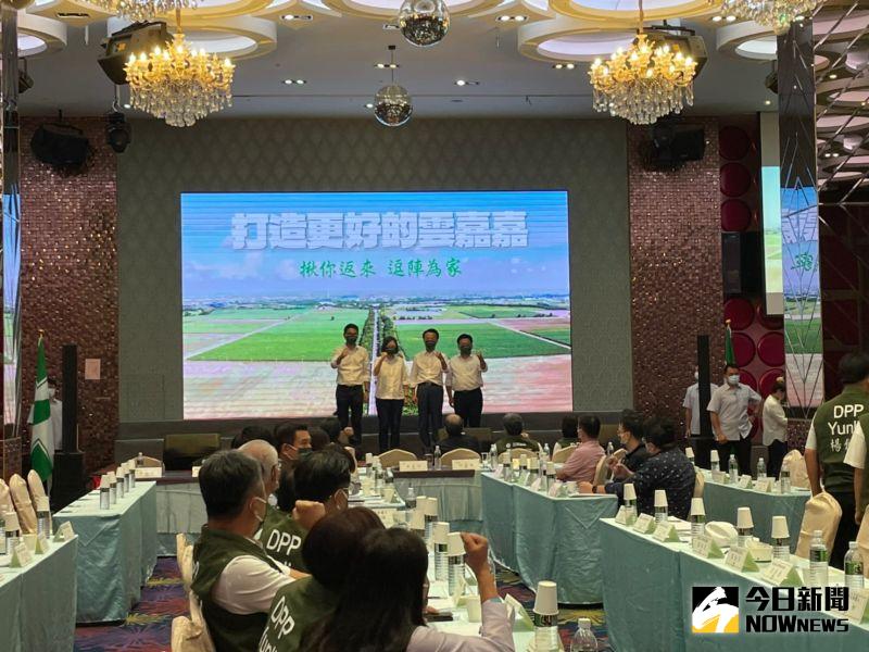 ▲蔡英文合體翁章梁、劉建國與李俊俋,全力拉抬民進黨在雲嘉嘉選情。(圖/記者黃宣尹攝,2022.09.14)