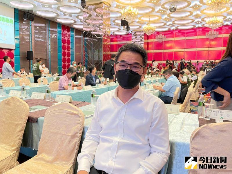 ▲劉建國表示,站在雲林的土地上,看到嘉義縣實在覺得望塵莫及,因為現在雲林幾乎所有的評比都吊車尾。(圖/記者黃宣尹攝,2022.09.14)