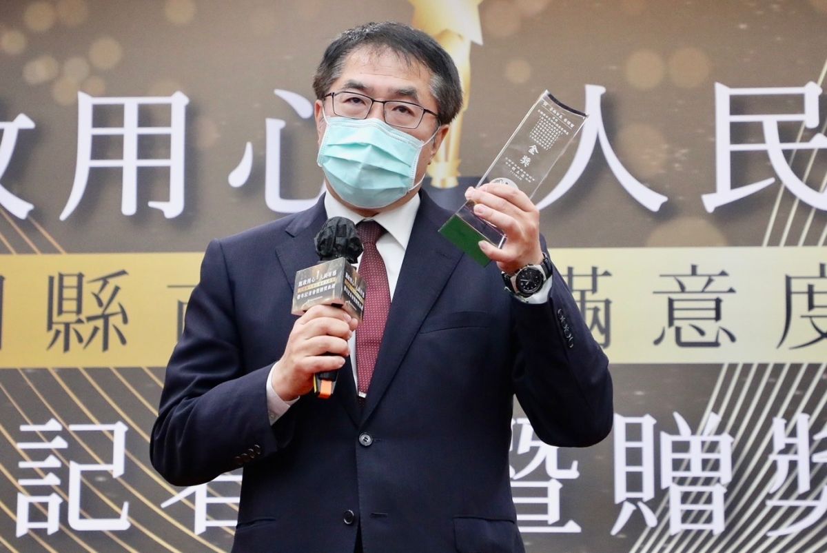 ▲最新縣市首長民調台南市長黃偉哲以超過8成滿意度獲金獎（圖／台南市政府提供）