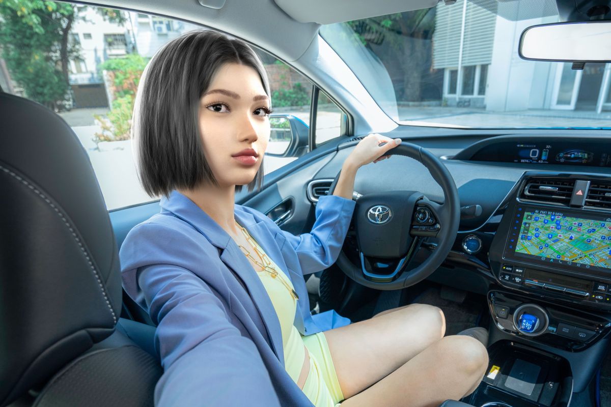 ▲TOYOTA打造的虛擬網紅Zora於TOYOTA官方IG正式亮相。（圖／擷取自TOYOTA官方社群）